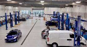 Hyundai service workshop